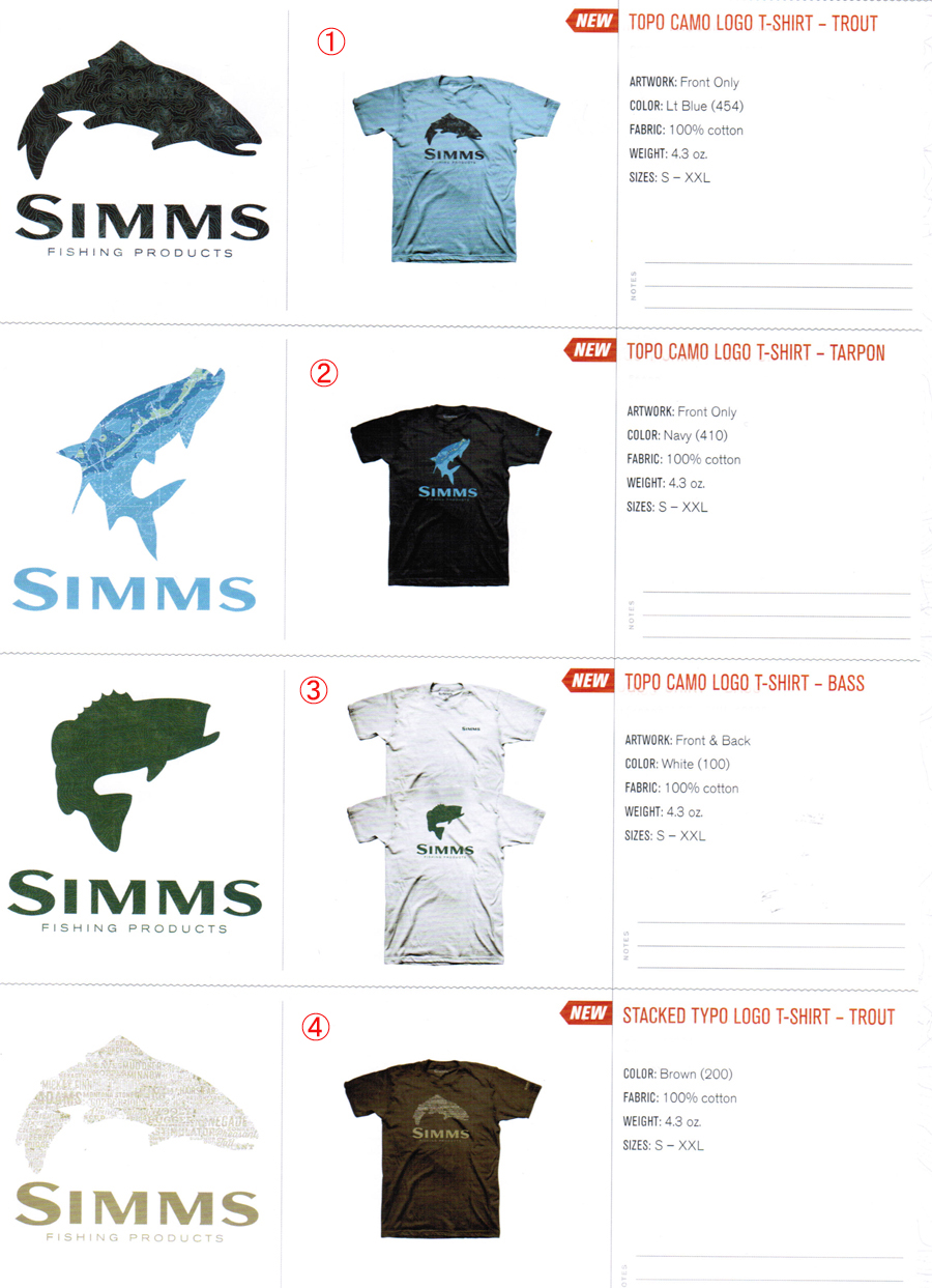 Simms Reel Trout T-Shirt Military
